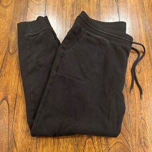 Uniqlo jersey tapered jogger pants